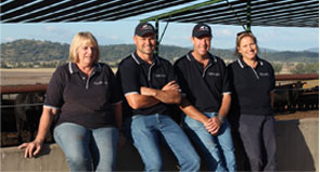 The team at Quirindi Feedlot Services